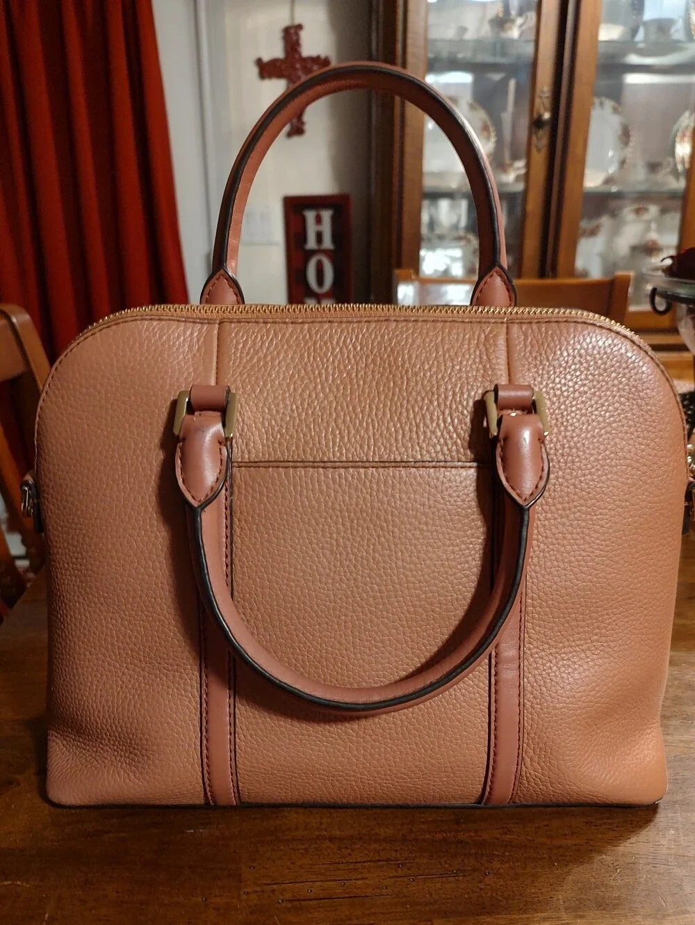 Michael Kors structured satchel
